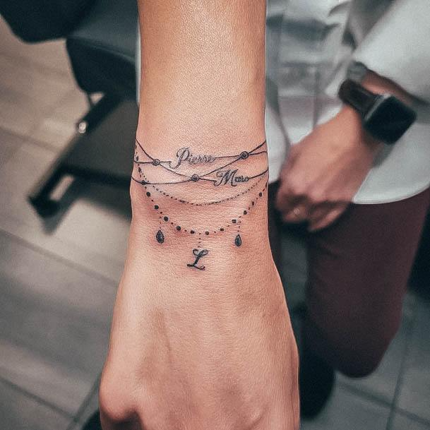 wrist tattoos for women