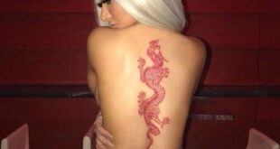 back tattoo women