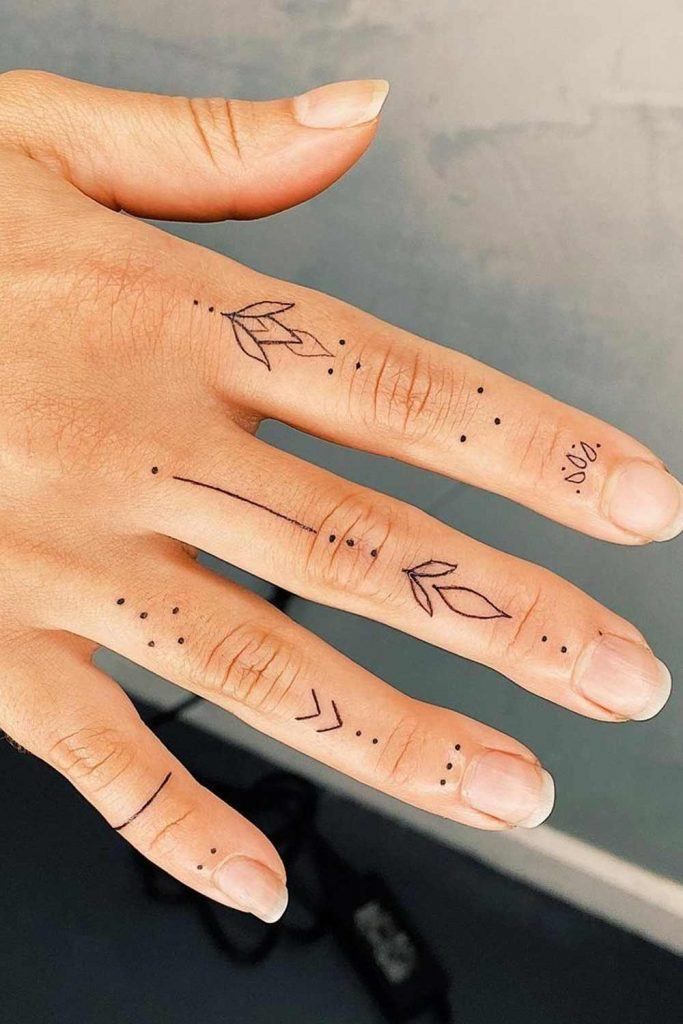 finger tattoos