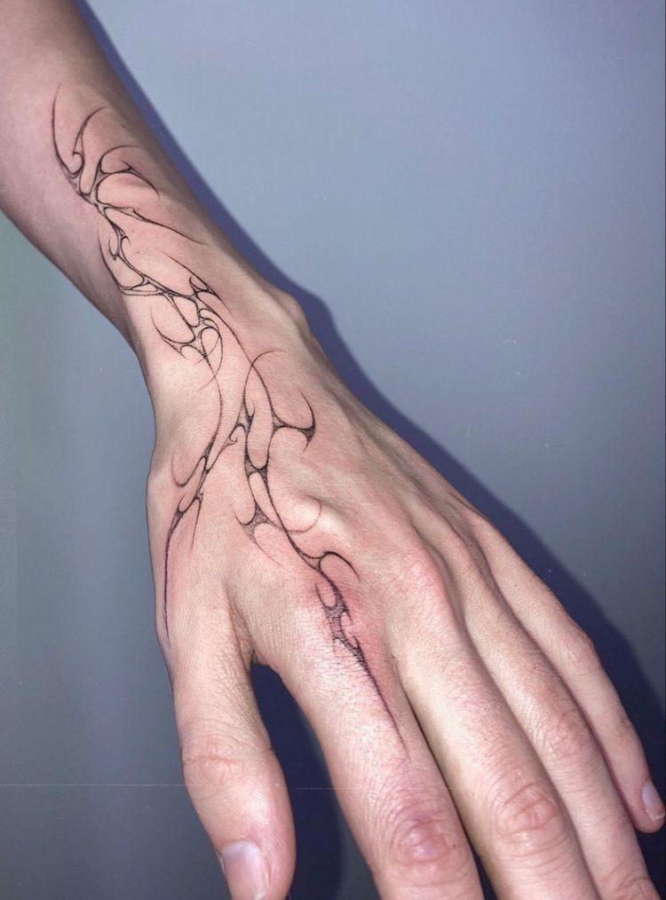 tattoo hand