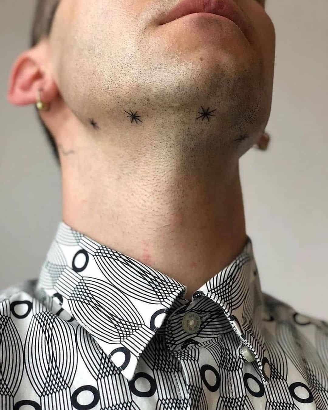 neck tattoo