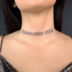 neck tattoo