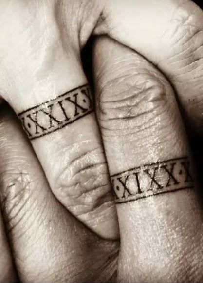 tattoo wedding rings