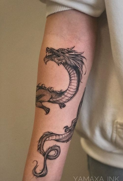 dragon tattoo