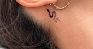 tattoo behind ear