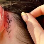 behind the ear tattoo ideas