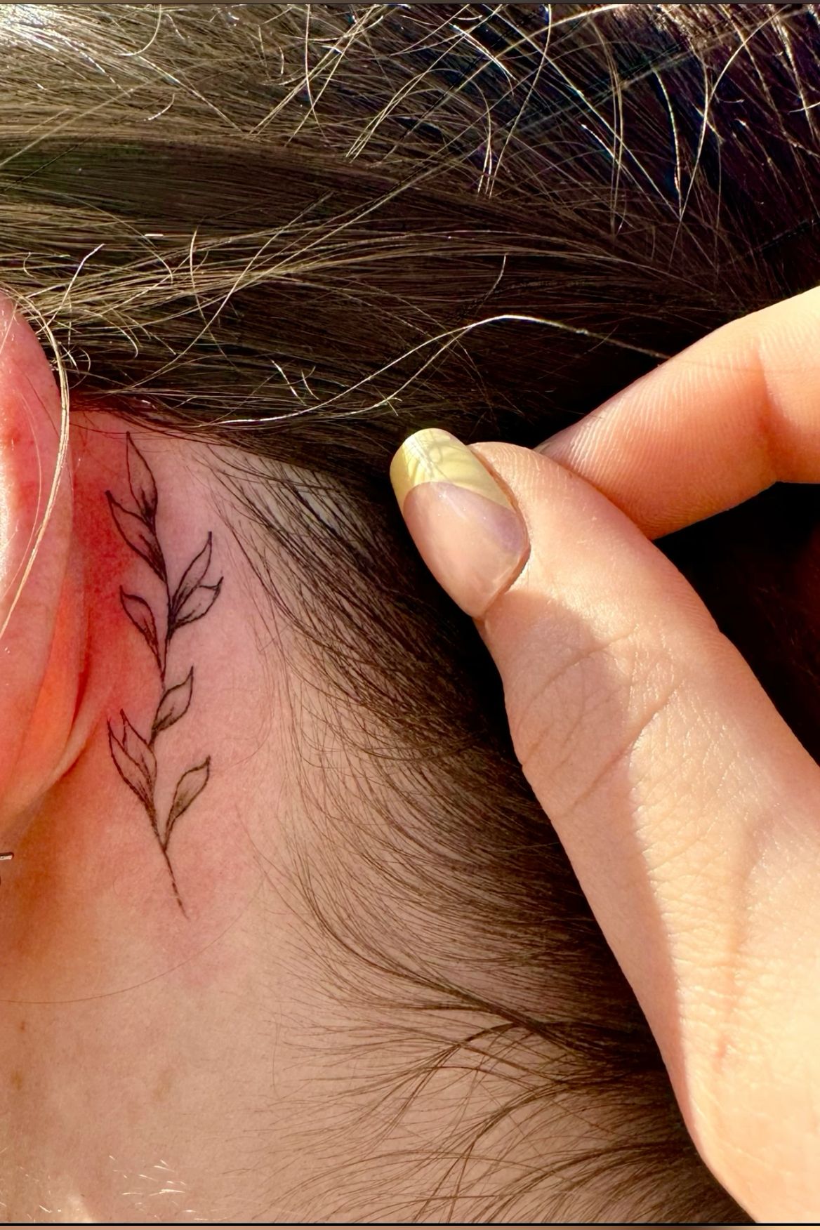 behind the ear tattoo ideas