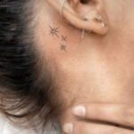 behind the ear tattoo ideas