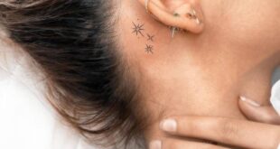 behind the ear tattoo ideas