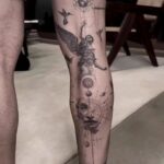 tattoo leg