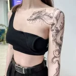 shoulder tattoos for women