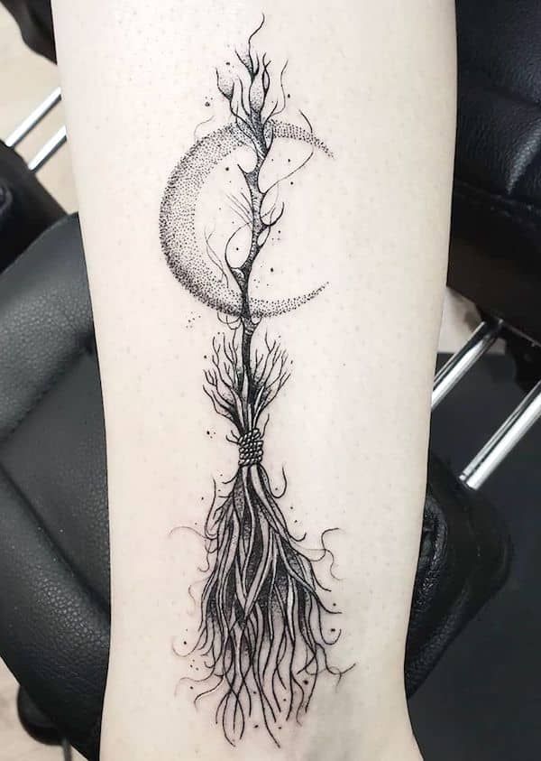 witchy tattoo ideas