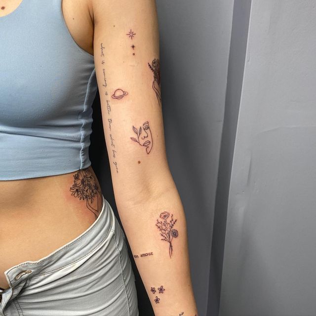 tattoo arm