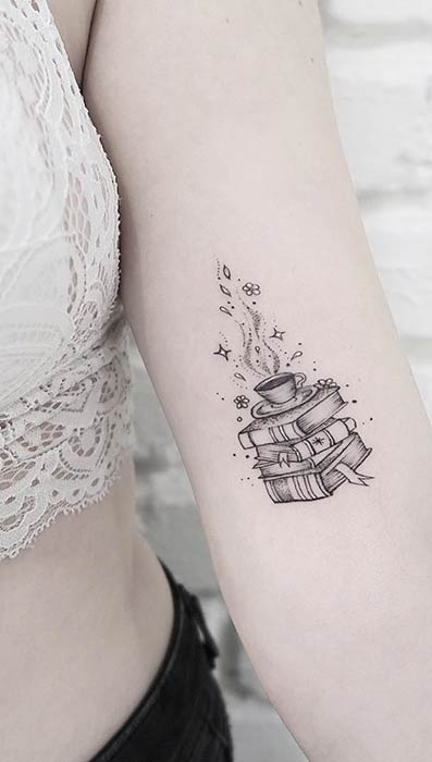 book tattoo ideas