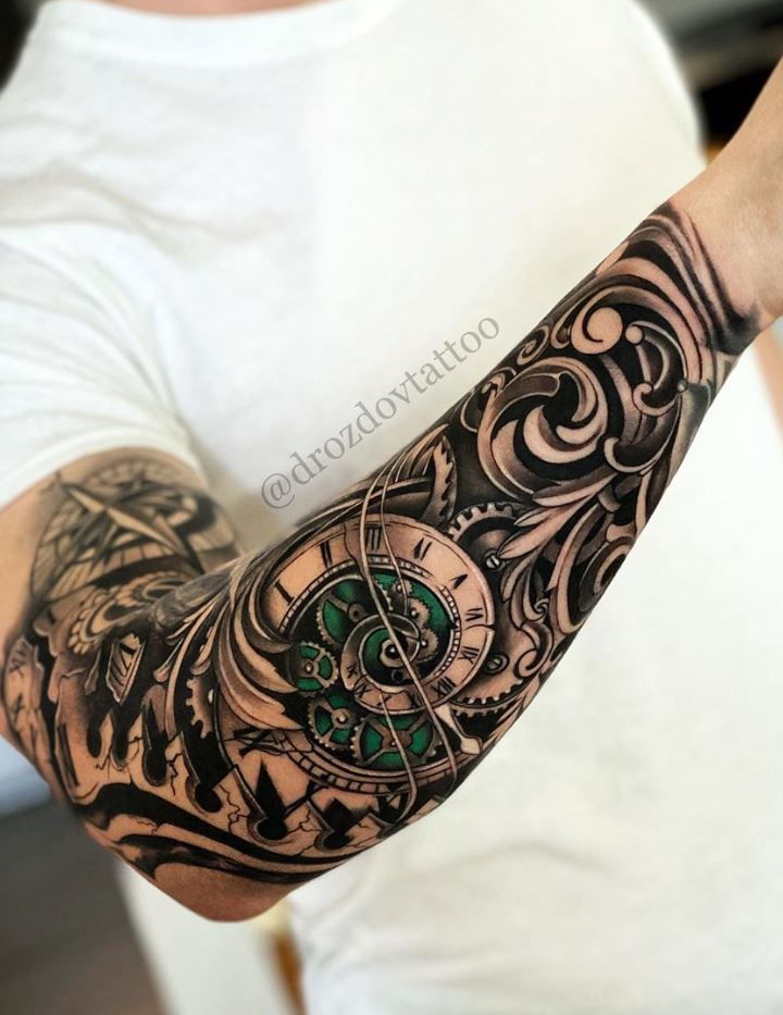 Bold and Creative Sleeve Tattoo Ideas for Men