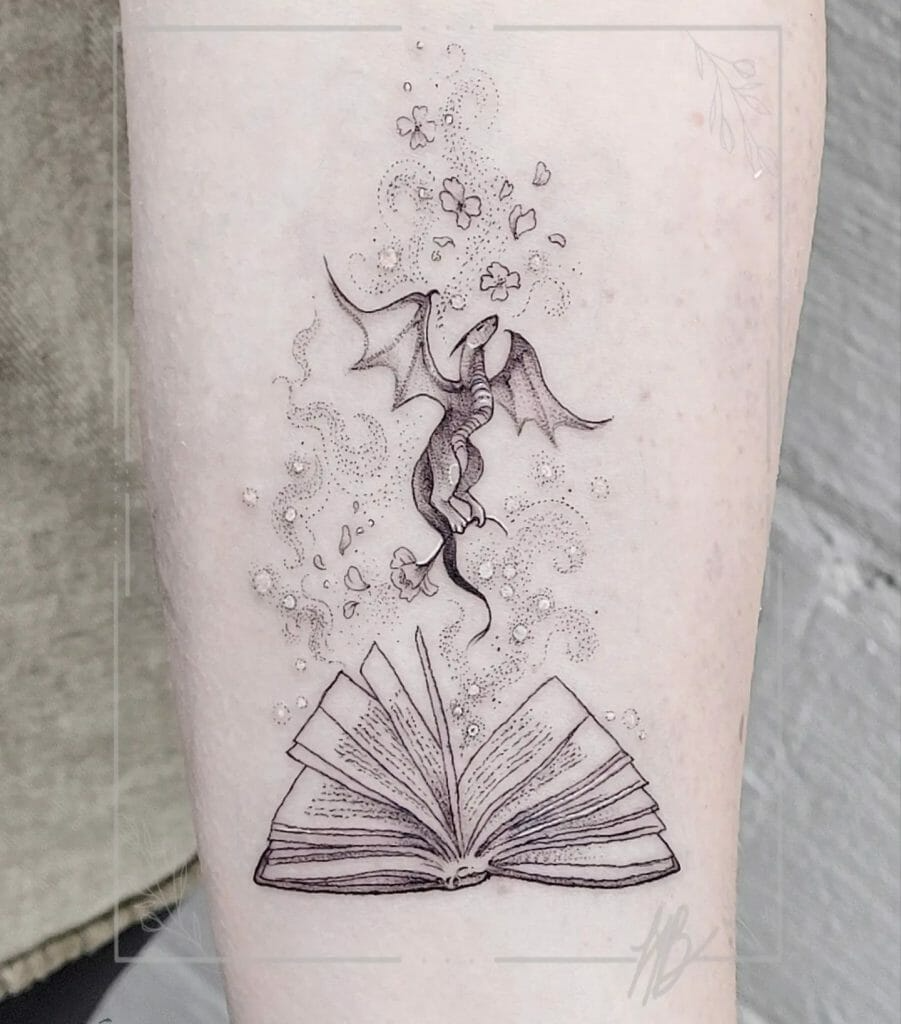 Creative Book Tattoo Ideas for Bibliophiles