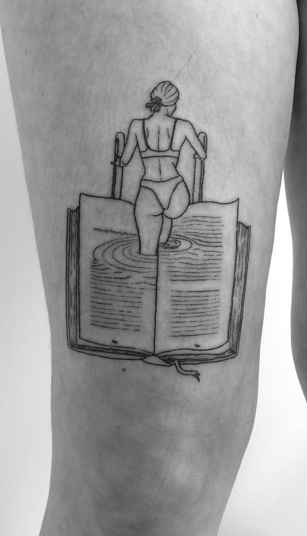 book tattoo ideas