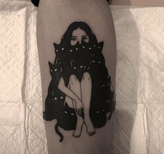 Enchanting Witchy Tattoo Designs for Magical Ink Inspiration