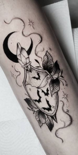 Enchanting Witchy Tattoo Designs to Cast a Spell on Your Skin