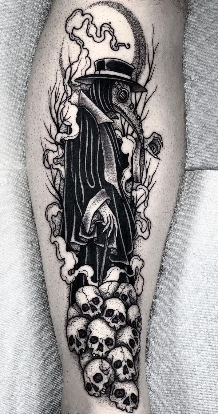 Hauntingly Beautiful Gothic Tattoo Ideas for the Dark and Mysterious