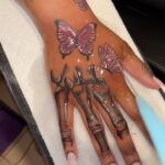 hand tattoos for women