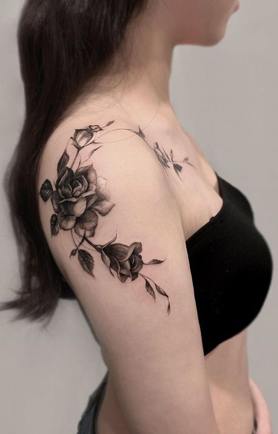 shoulder tattoos for women