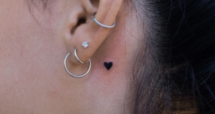 behind the ear tattoo ideas