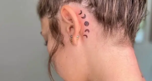 behind the ear tattoo ideas