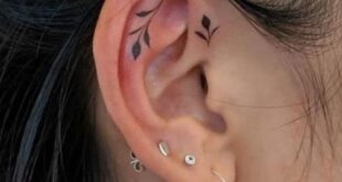 behind the ear tattoo ideas