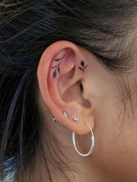 Unique Behind the Ear Tattoo Ideas for a Subtle Statement