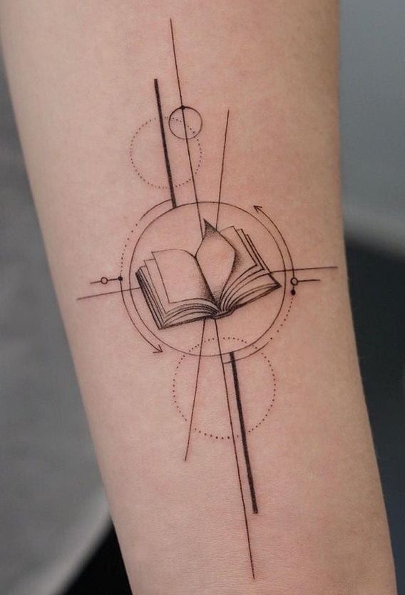 Unique Book Tattoo Ideas for Bibliophiles