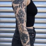 patchwork tattoo ideas