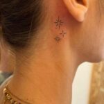 behind the ear tattoo ideas