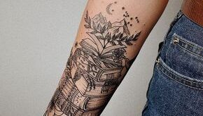 book tattoo ideas