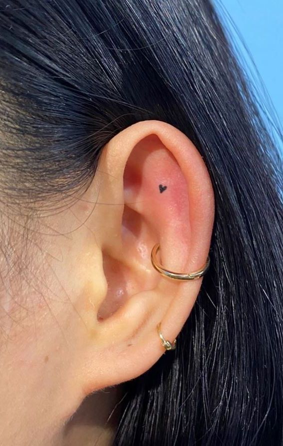 Unique and Stylish Behind the Ear Tattoo Ideas for a Subtle Statement