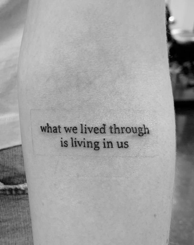 tattoo quote ideas