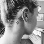 behind the ear tattoo ideas