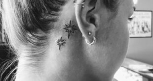 behind the ear tattoo ideas