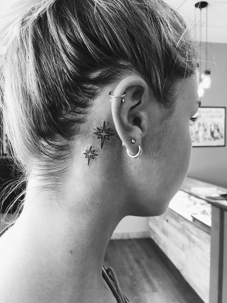 Unique Behind the Ear Tattoo Ideas for Subtle and Stylish Body Art