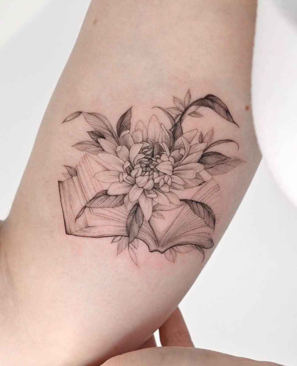 Unique Book Tattoo Ideas for Bibliophiles