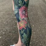 tattoo leg