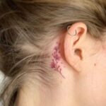 tattoo behind ear