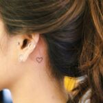 behind the ear tattoo ideas