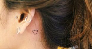 behind the ear tattoo ideas