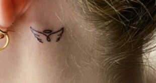 behind the ear tattoo ideas