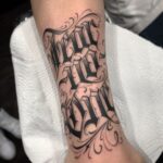 tattoo lettering