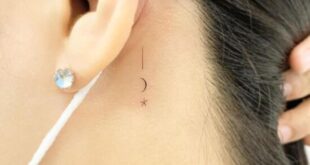 tattoo behind ear