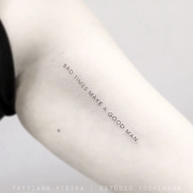 Masculine Ink: Inspiring Tattoo Quotes for Men