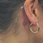 behind the ear tattoo ideas