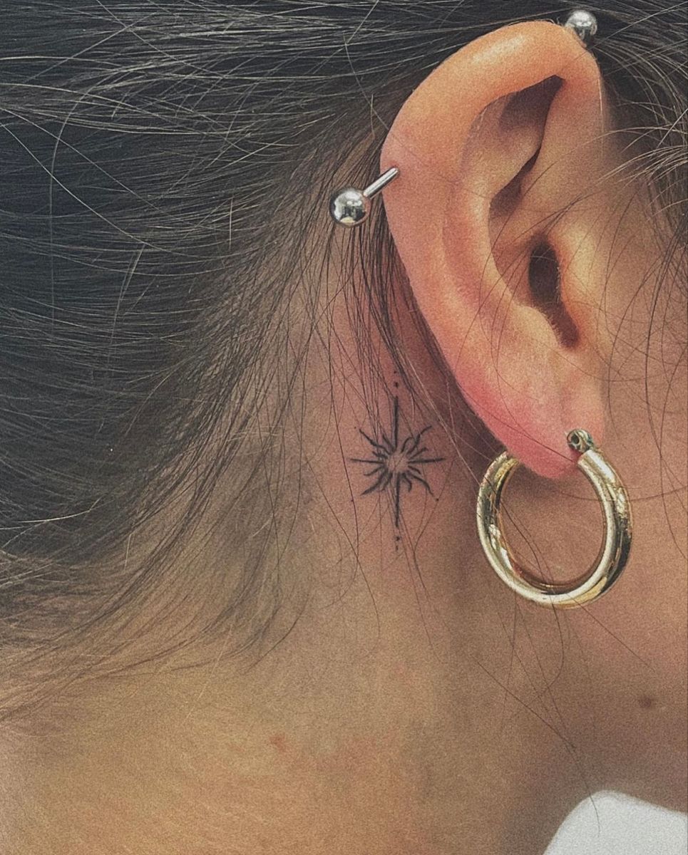 7 Unique Behind the Ear Tattoo Ideas for a Subtle and Stylish Look